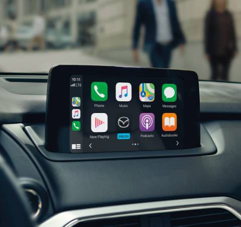 2020 Mazda CX-9 with available Apple CarPlay | Flood Mazda in Wakefield RI