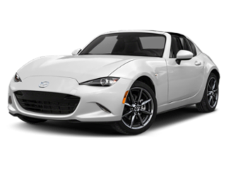White Front Angled Left 2019 Mazda Miata RF