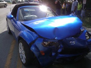 mazda miata collision