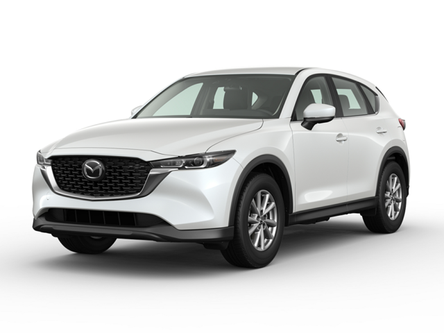 A white Mazda CX-5