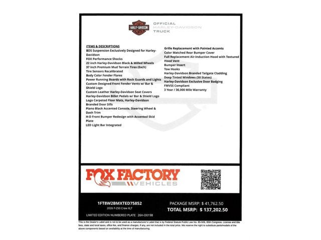2026 Ford Super Duty F-250 SRW Lariat