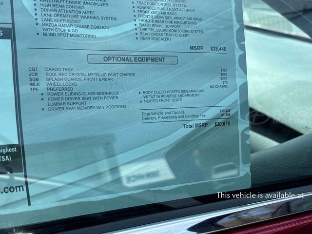 2026 Mazda Mazda3 Hatchback 2.5 S Preferred