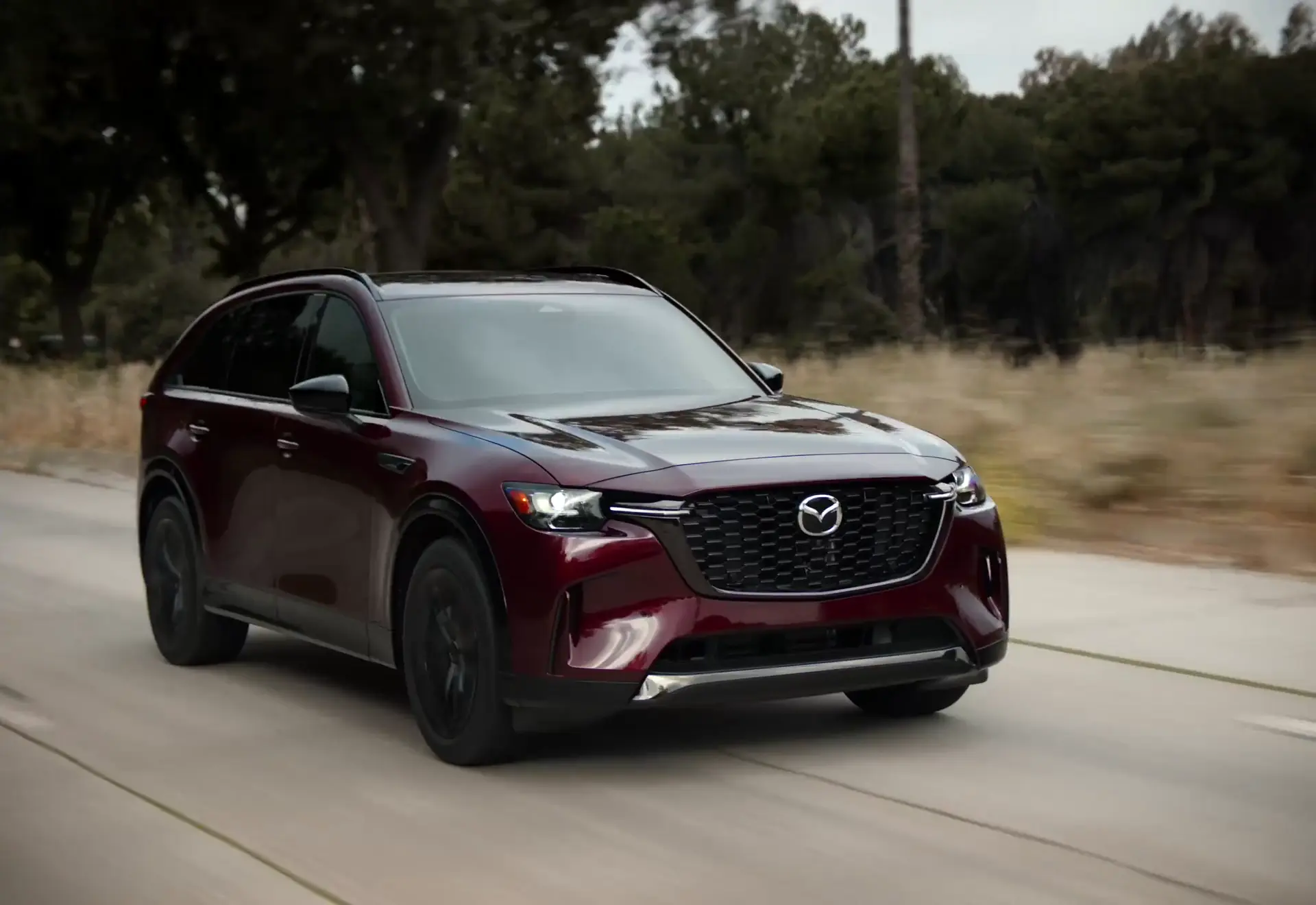 2027 Mazda CX-90 driving | Flood Mazda in Wakefield RI