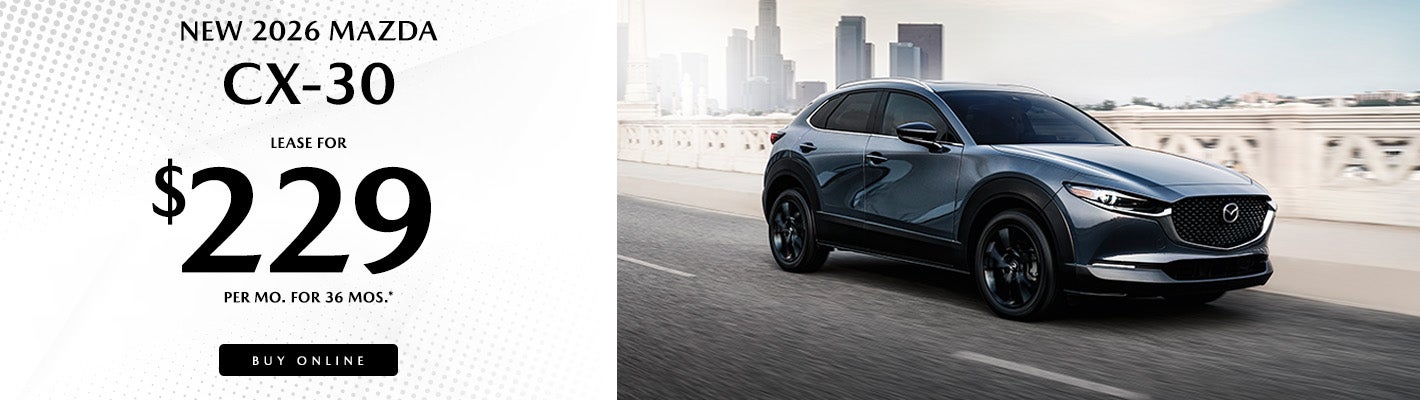 Flood Mazda CX-30 lease deal