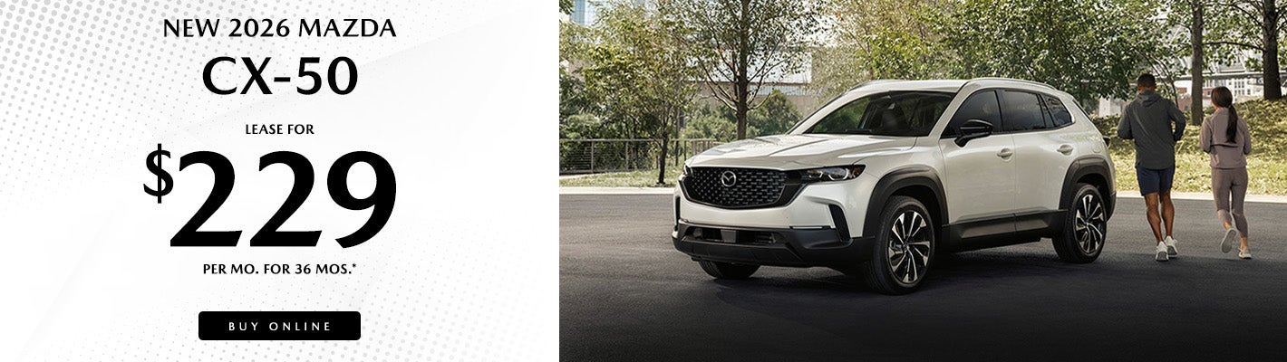Flood Mazda CX-50 lease deal