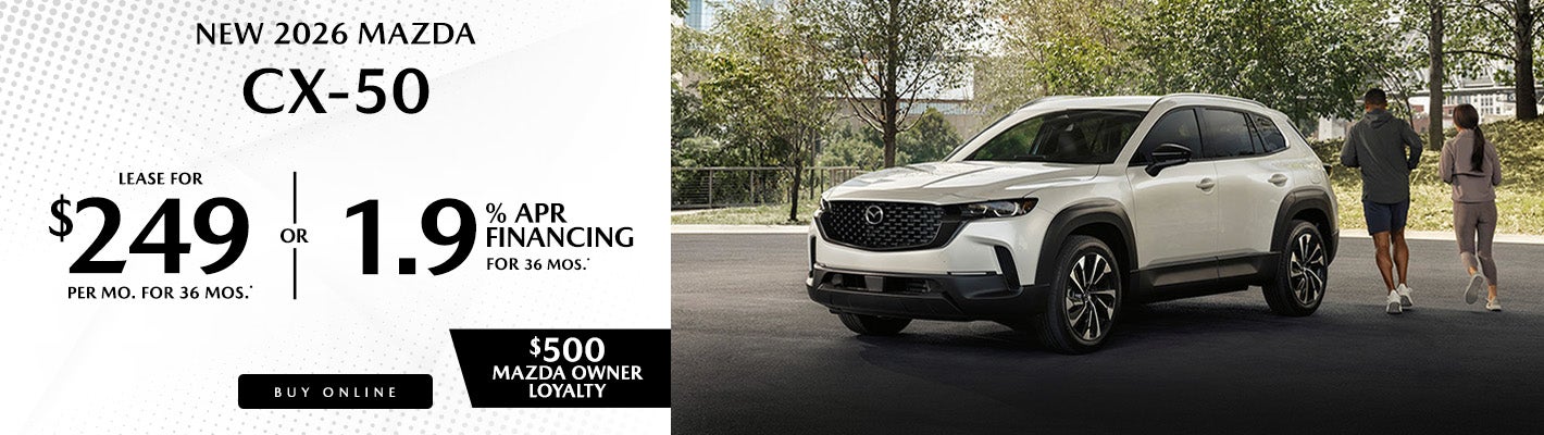 Flood Mazda CX-50 lease deal