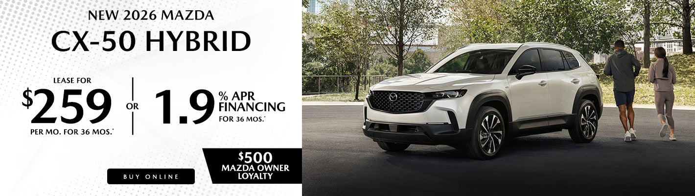 Flood Mazda CX-50 hybrid lease deal