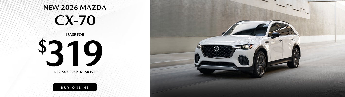 Flood Mazda CX-70 lease deal