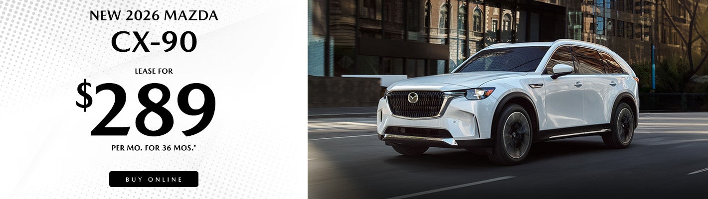Flood Mazda CX-90 lease deal