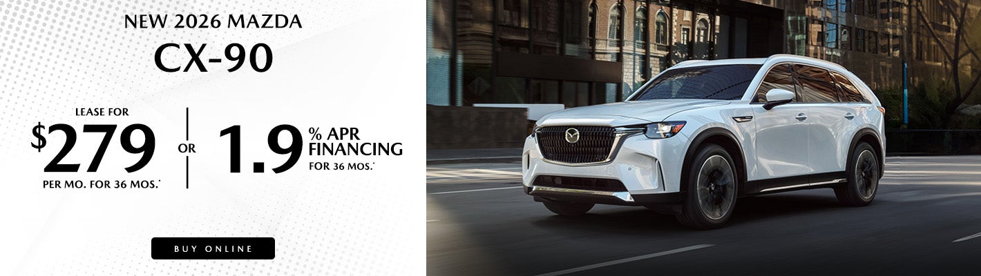 Flood Mazda CX-90 lease deal