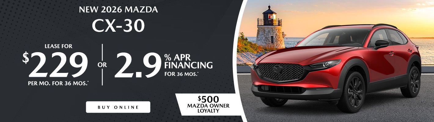Flood Mazda CX-30 lease deal
