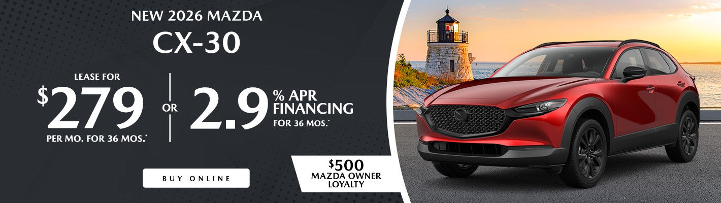 Flood Mazda CX-30 lease deal