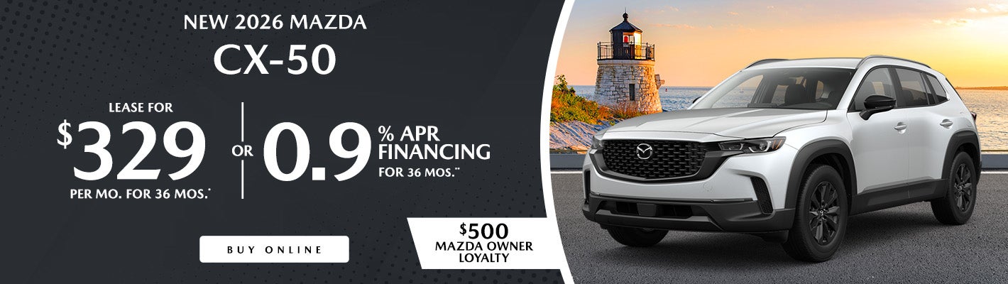 Flood Mazda CX-50 lease deal