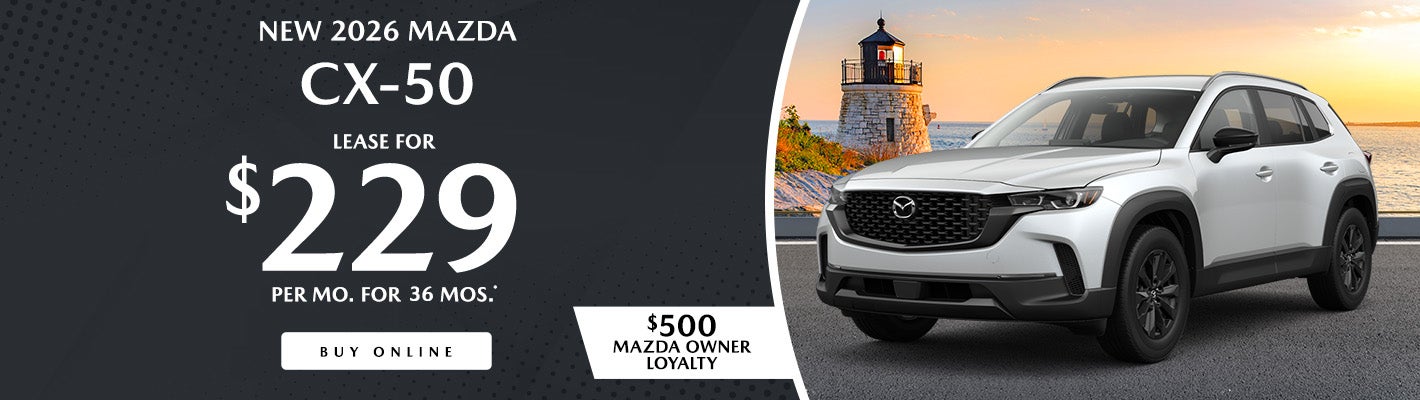Flood Mazda CX-50 lease deal