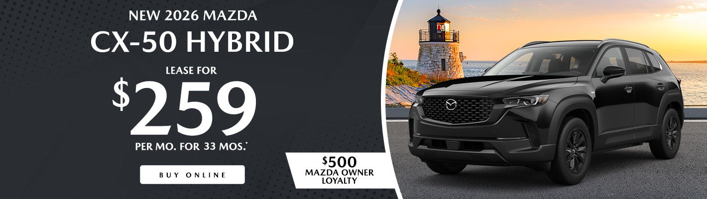 Flood Mazda CX-50 hybrid lease deal