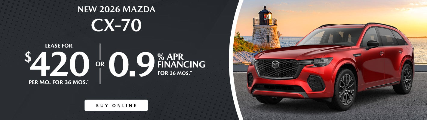 Flood Mazda CX-70 lease deal