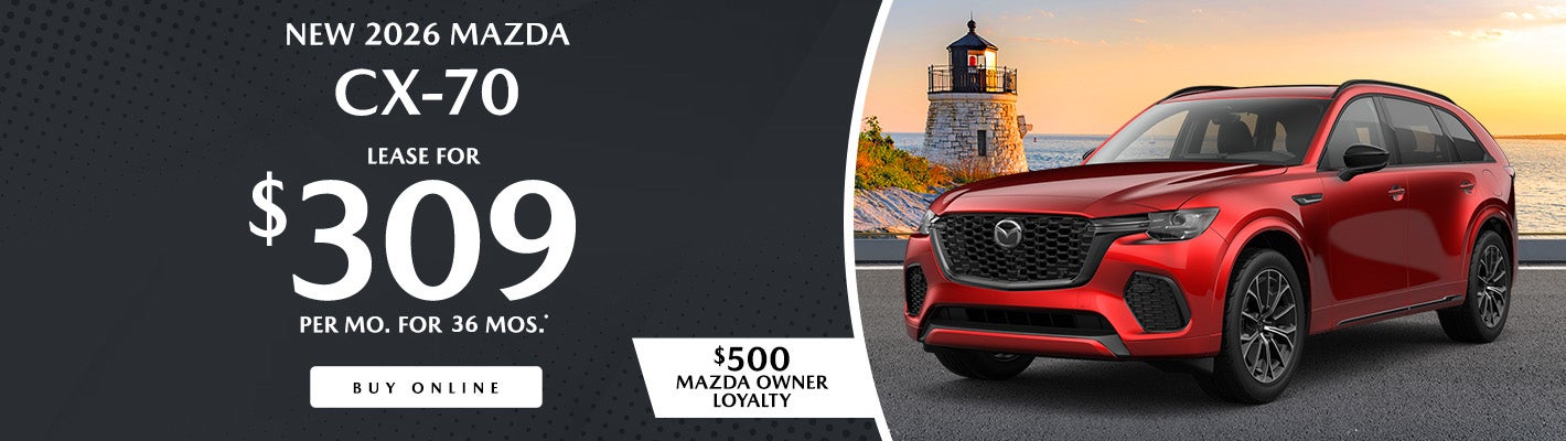 Flood Mazda CX-70 lease deal