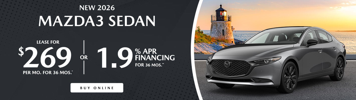 Flood Mazda Mazda3 Sedan lease deal