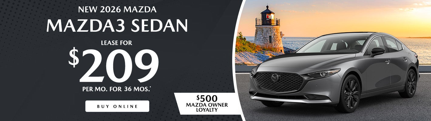 Flood Mazda Mazda3 Sedan lease deal