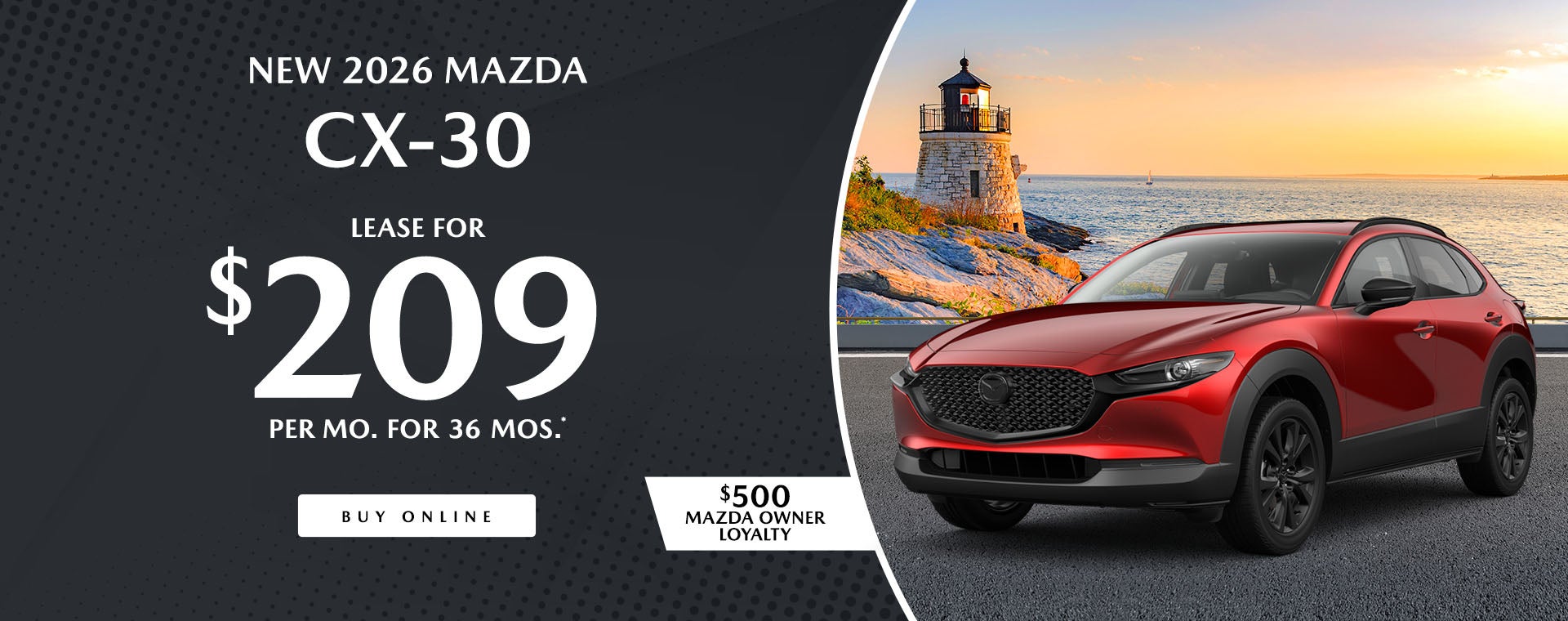 Flood Mazda CX-30 lease deal