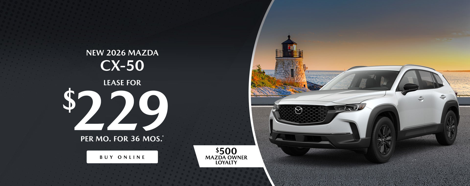 Flood Mazda CX-50 lease deal