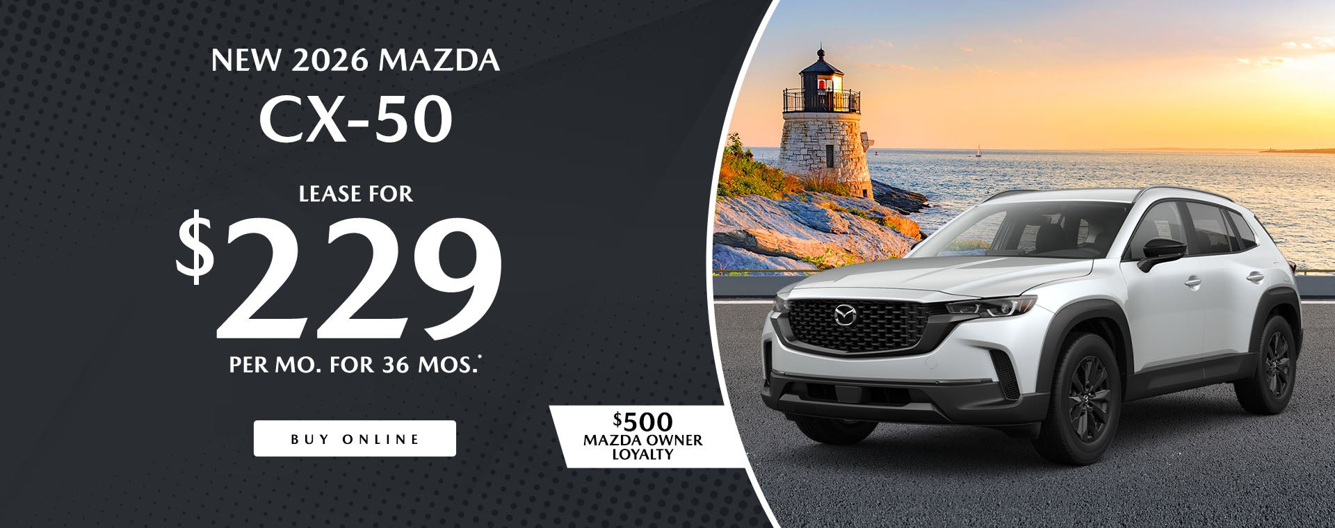 Flood Mazda CX-50 lease deal