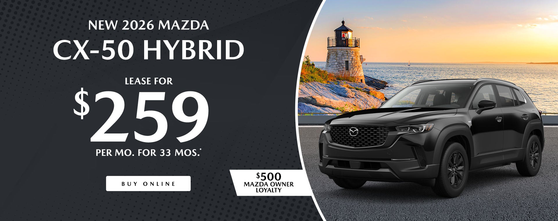 Flood Mazda CX-50 hybrid lease deal