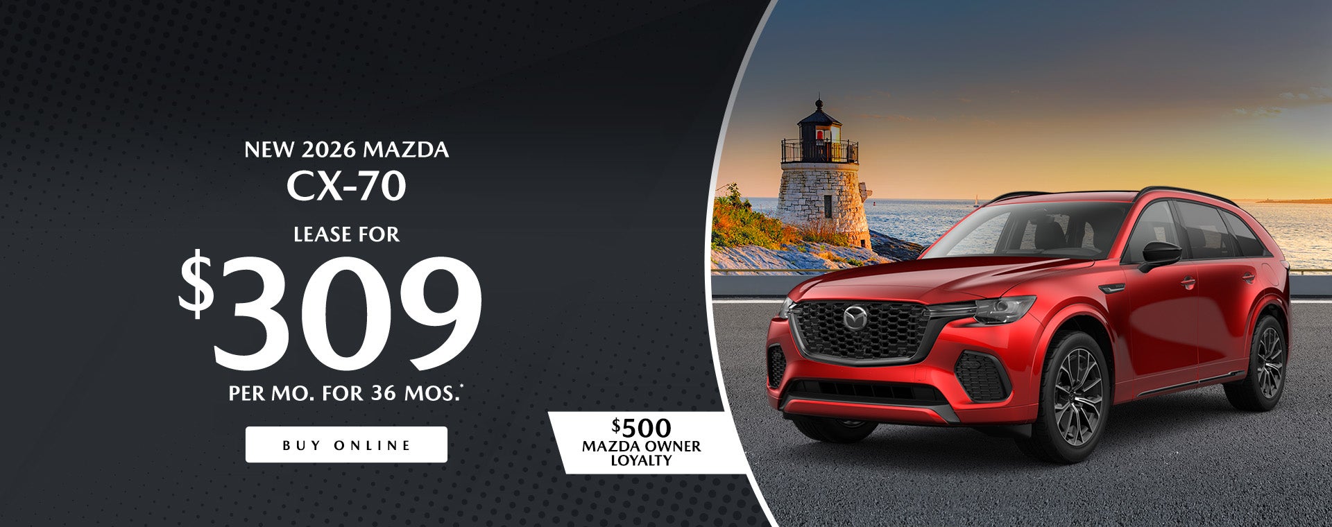Flood Mazda CX-70 lease deal