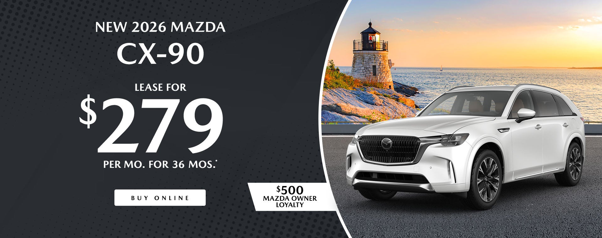 Flood Mazda CX-90 lease deal