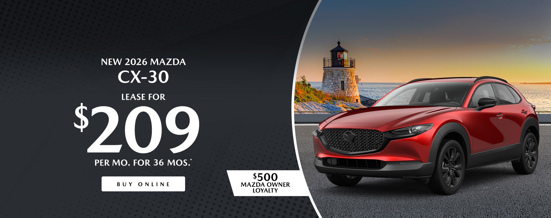 Flood Mazda CX-30 lease deal