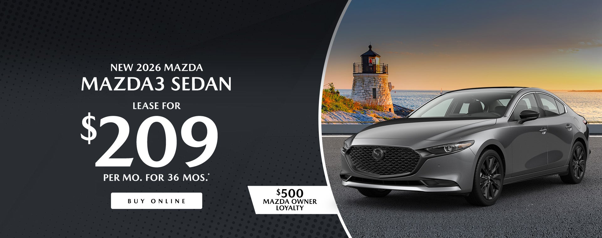 Flood Mazda Mazda3 Sedan lease deal