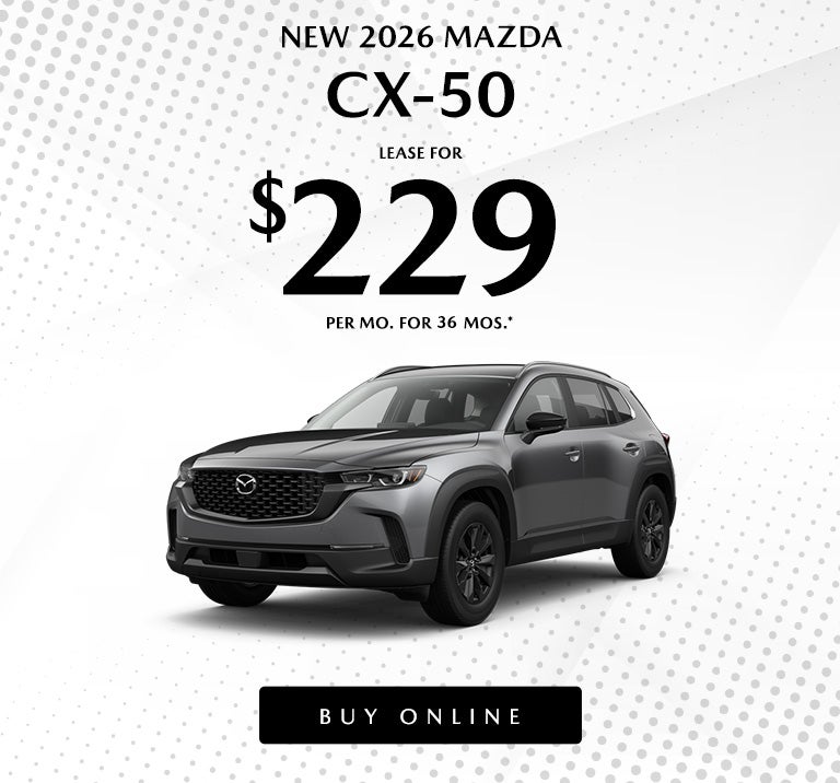Flood Mazda CX-50 lease deal