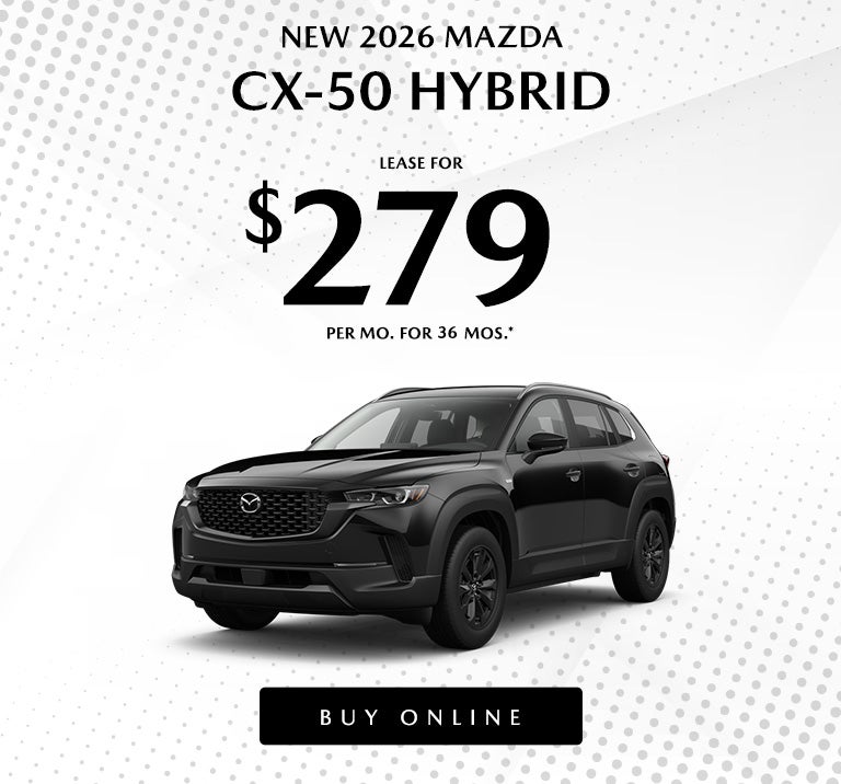 Flood Mazda CX-50 hybrid lease deal