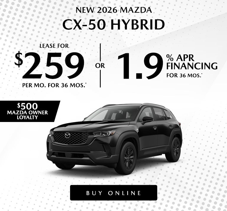 Flood Mazda CX-50 hybrid lease deal