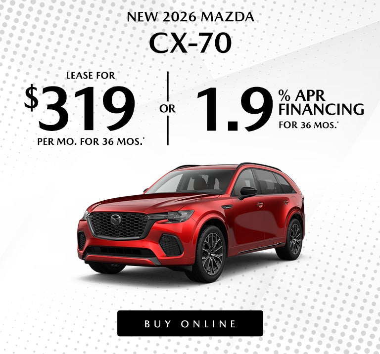 Flood Mazda CX-70 lease deal