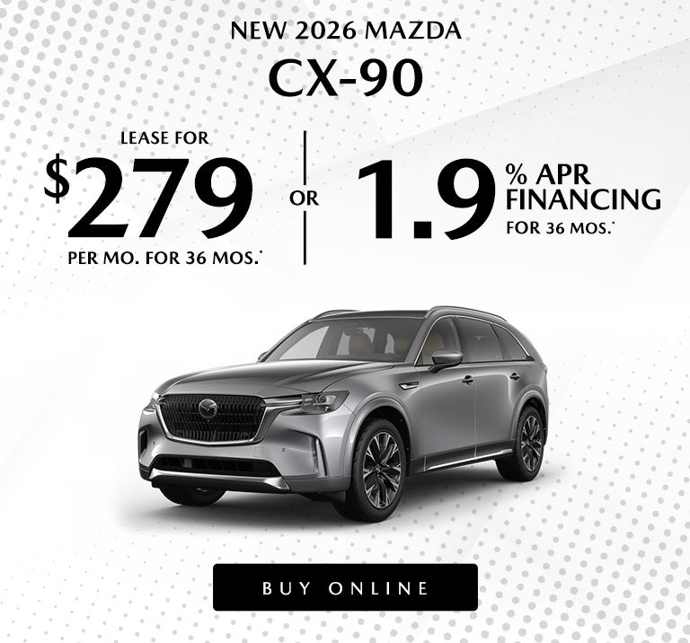 Flood Mazda CX-90 lease deal