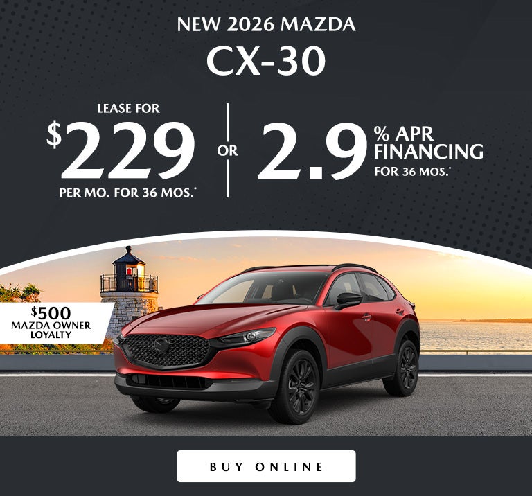 Flood Mazda CX-30 lease deal