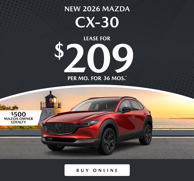 Flood Mazda CX-30 lease deal