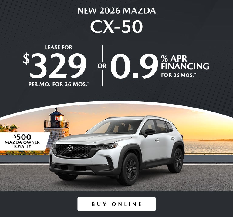Flood Mazda CX-50 lease deal