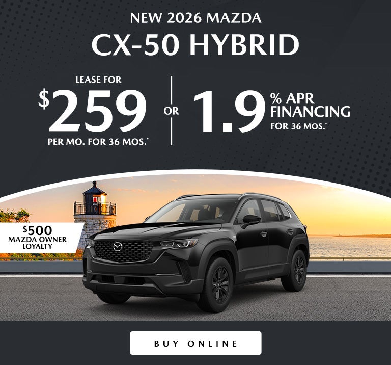Flood Mazda CX-50 hybrid lease deal
