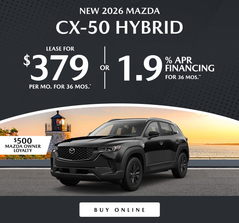 Flood Mazda CX-50 hybrid lease deal