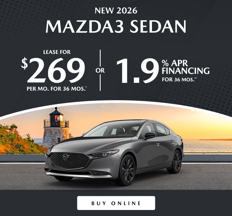 Flood Mazda Mazda3 Sedan lease deal