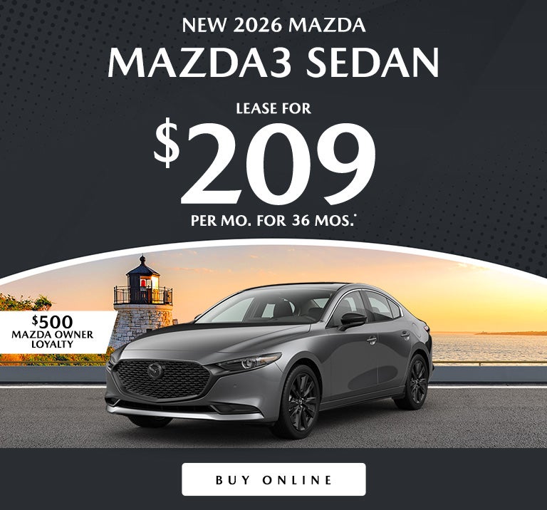 Flood Mazda Mazda3 Sedan lease deal