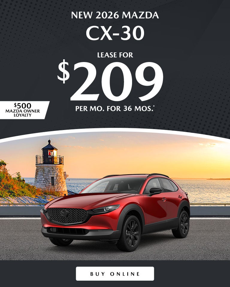 Flood Mazda CX-30 lease deal