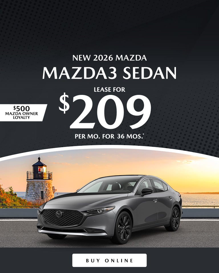 Flood Mazda Mazda3 Sedan lease deal