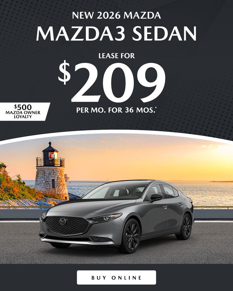 Flood Mazda Mazda3 Sedan lease deal