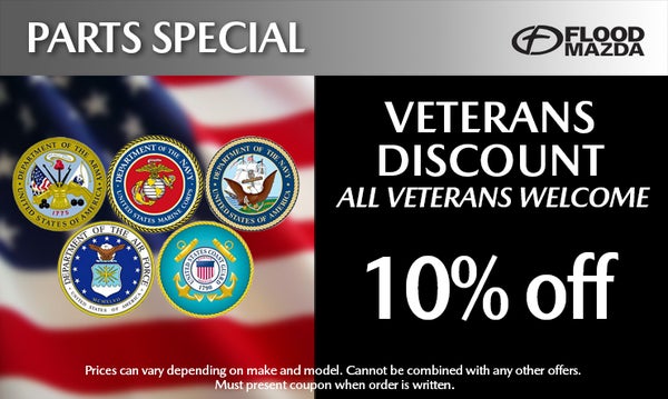 Special Vets Discount!